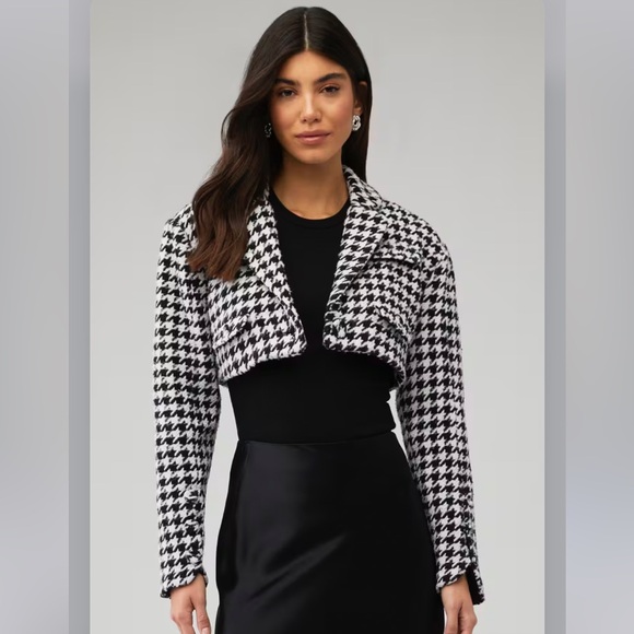 FOR LOVE & LEMONS BONNIE CROPPED BLAZER - Picture 1 of 10